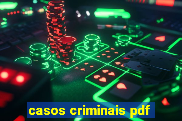 casos criminais pdf